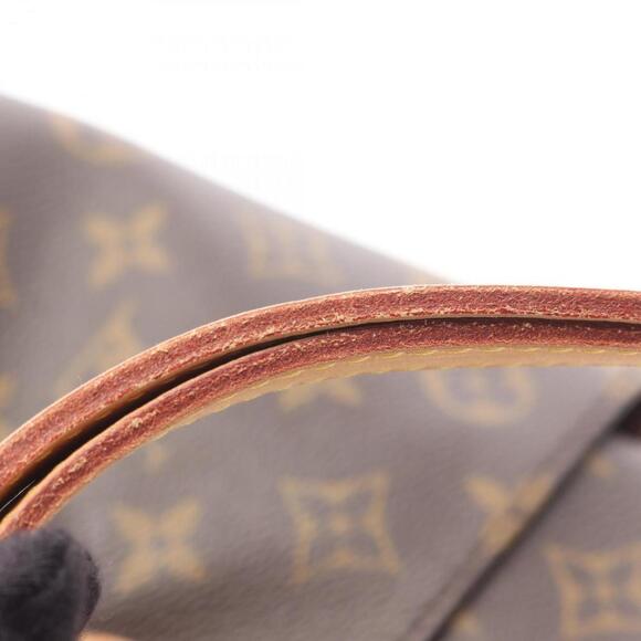 LOUIS VUITTON Brown Monogram Leather Tote Bag - Picture 11 of 13